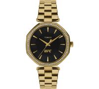 Orologio da donna Timex UFC quadrante nero cinturino in acciaio inossidabile ...