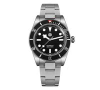 Orologio da immersione automatico San Martin, quadrante nero, acciaio inossidabile 316L, cassa 40mm, resistente all'acqua 200M, movimento NH35, modello SN0008-GD, BGW-9 luminoso, V 2, Subacqueo