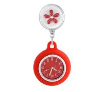 Orologio Da Infermiere Con Clip Retrattile Sul Design E Manica A Silicone Morbida Facile Management Management Watch