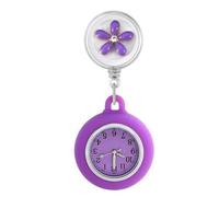 Orologio Da Infermiere Con Clip Retrattile Sul Design E Manica A Silicone Morbida Facile Management Management Watch