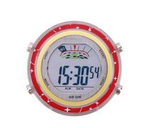 Orologio da moto - semplice e chiaro tracciamento, compatto, luminoso, elegante, 5 cm + design semplice da installare, cassa impermeabile, struttura in metallo durevole - per l'uso