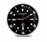 AG Spalding & Bros Diver wall clock orologio da muro 30 cm, nero 809138.U900