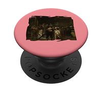 Orologio da notte di Rembrandt PopSockets PopGrip Adesivo