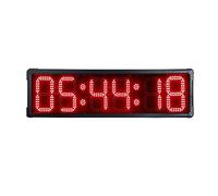 Orologio da Palestra, 8 '' 6 cifre LED rosso Race Timing Sport Timer Marathon Running Countdown Clock