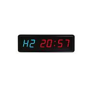 Orologio Da Palestra Timer da palestra programmabili con conto alla rovescia 3 pollici a parete Orologio cronometro a LED(1.5 Inch Blue)