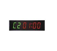 Orologio Da Palestra Timer da palestra programmabili con conto alla rovescia 3 pollici a parete Orologio cronometro a LED(3 Inch Green)