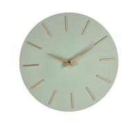 Orologio da Parete Ø40x5 cm in Legno TimeLine Salvia