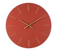 Orologio da parete (60cm) TIMELINE Rosso mattone 0182442