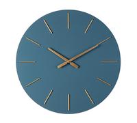 Orologio da Parete Ø60x5 cm in Legno TimeLine Blu