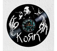 Orologio da parete a disco in vinile Band Nu Metal Rock Alternative Korn Deco...