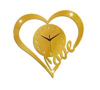 Orologio da parete a forma di cuore per amanti, cucina, soggiorno,