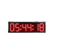 Orologio da Parete a LED, Telecomando doppio lato esterno impermeabile da 5/8 di pollice e controllo del pulsante Conto alla rovescia LED con treppiede