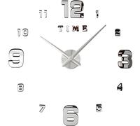 Orologio da parete adesivo MS - 40164 - Argento KP40164