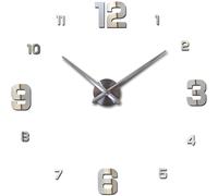 Orologio da Parete Adesivo NA - 40195 - Argento