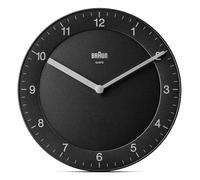 Braun BC 06 B Quarzwanduhr analog schwarz Orologio al quarzo Cerchio Nero
