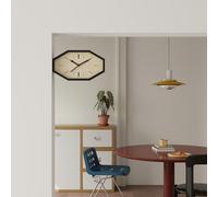 Orologio da parete angolare, facile da leggere, silenzioso, per la casa, la