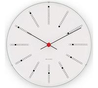 Orologio da parete Arne Jacobsen Ø48 cm Bankers Originaldesign Dettagli creativi, bianco