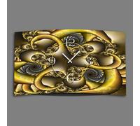 Orologio da parete astratto di design frattale Orologio da parete moderno di design silenzioso senza ticchettio dixtime 3DS-0189