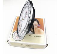 Orologio da Parete Bagno con Timer Sauna Termometro e Igrometro per Uso Interno