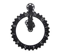 Orologio da Parete Big Wheel Hour, Orologio da Parete 3D con Ingranaggi Mobili, Orologi Decorativi per Ufficio, Casa, Cucina, Bar, Soggiorno Moderno