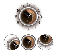 Orologio da parete caffè 30 cm regalo unico spazzatrice silenziosa di seconda m