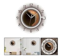 Orologio da parete caffè 30 cm silenzioso elegante decorativo orologi da parete