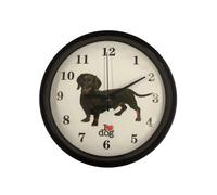 OROLOGIO DA PARETE CANE LABRADOR PASTORE T. BASSOTTO CARLINO CHIHUAHUA YORKSHIRE
