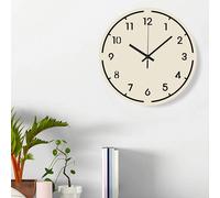 Orologio da parete che non ticchetta, arte murale per camera da letto,