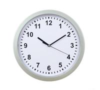 Orologio da parete classico con scomparto segreto per gioielli e contanti, facile da appendere (argento)