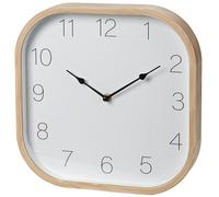 Orologio da parete con cornice effetto legno