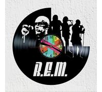 Orologio da parete con dischi in vinile Michael Stipe Alternative Rock Band...
