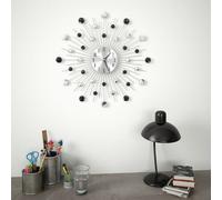 vidaXL Orologio da Parete con Movimento al Quarzo Design Moderno 50 cm