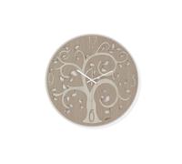 Orologio da parete d.50 cm moderno in legno albero della vita taglio laser AB024