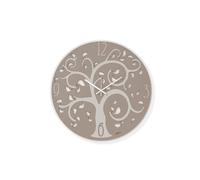 Orologio da parete d.50 cm moderno in legno albero della vita taglio laser AB026