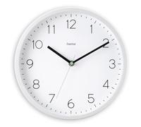 Orologio da parete DCF radiopilotato ""Minorca"", analogico., Ø 25 cm, bianco