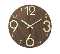 Orologio da parete decorativo nordico casa camera da letto numeri arabi luminosi