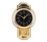 Orologio da parete, design a pendolo, funzionamento a batteria, silenzioso, senza ticchettio, per soggiorno, ufficio o decorazione della casa