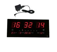orologio da parete digitale led calendario orario temperatura sveglia elettrica