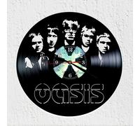 Orologio da parete disco in vinile band rock inglese icona Britpop Oasis regalo
