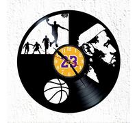 Orologio da parete disco in vinile Choosen One giocatore di basket King James