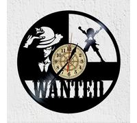 Orologio da parete disco in vinile Rufy anime heroe decorazione one regalo piece