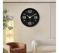 Orologio da parete fosforescente con numeri luminosi per la decorazione