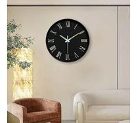 Orologio da parete fosforescente con numeri luminosi per la decorazione