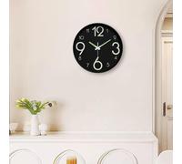 Orologio da parete fosforescente con numeri luminosi per la decorazione