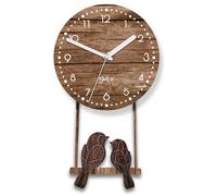 Orologio da Parete Grande Design Moderno Uccellini Orologi a Pendolo Soggiorno