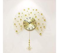 Orologio da parete grande orologio da parete moderno soggiorno in stile europeo orologio creativo orologio per orologio pastorale personalità swing grafici a parete decorativi 60 cm * 80 cm Art Home