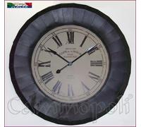 OROLOGIO da PARETE GRANDE per il Camino Salone in Ferro Battuto a Muro Moderno