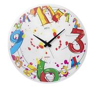 Guzzini - Home, NUMBER-TIME Orologio da Parete - Multicolore, Ø 60 cm - 19590352