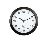 Orologio da parete Hornew - diametro 30 cm - nero - Alba