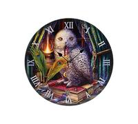 Orologio da Parete in Legno MDF - Gufo - Guardian of Spells Owl - Lisa Parker